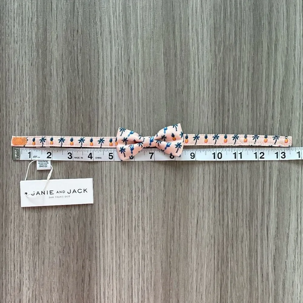 NWT Janie and Jack Baby Striped and Tropical Print Bow Ties Multi 0-24 Months